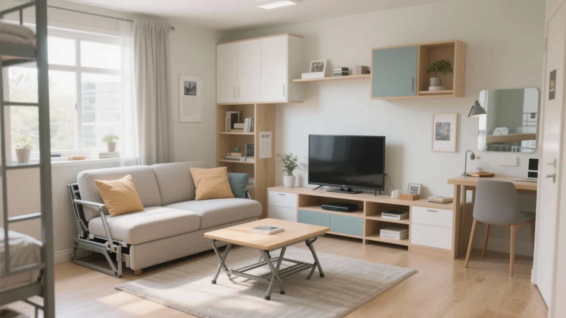 2. Foldable Furniture