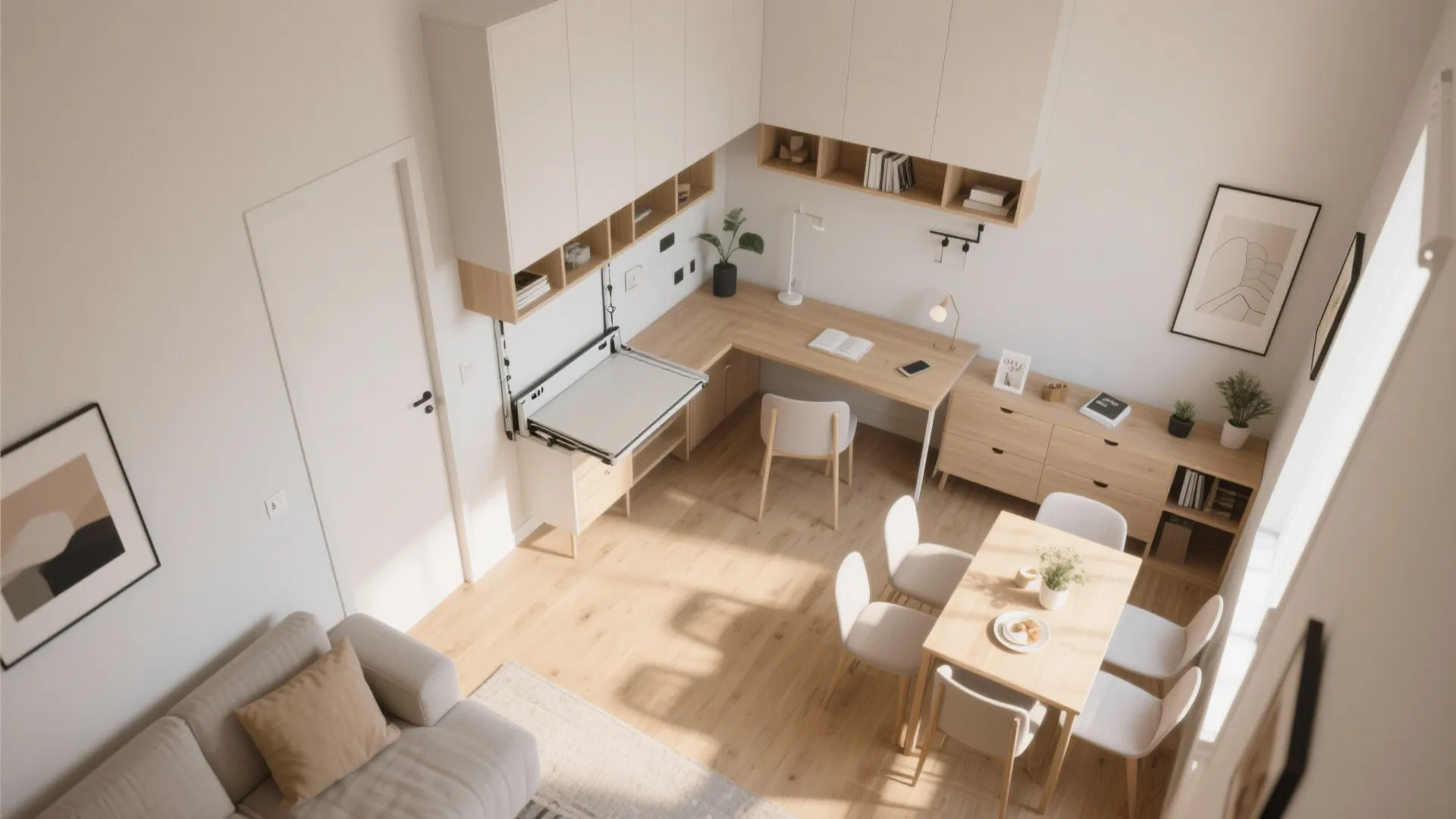 Foldable furniture solutions