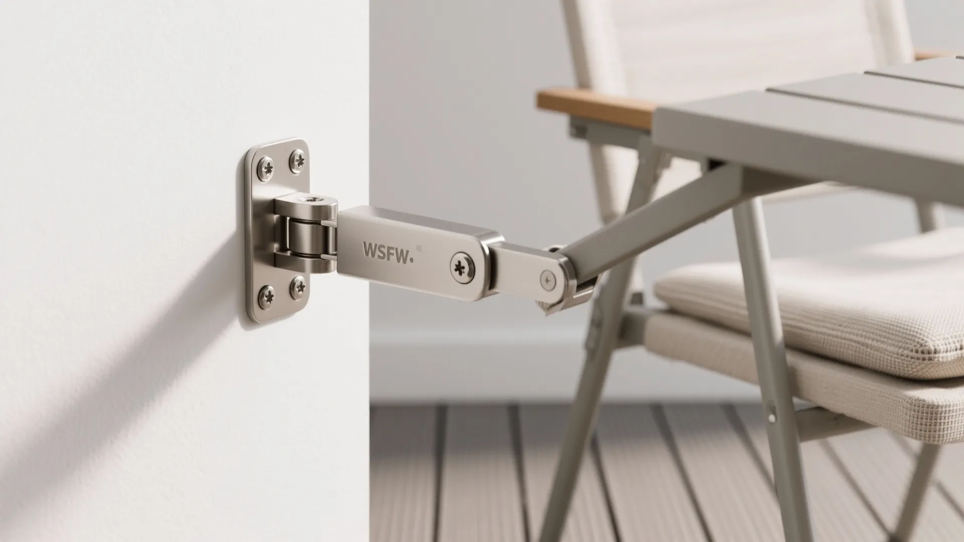 Airy Minimalism with Foldable Furniture