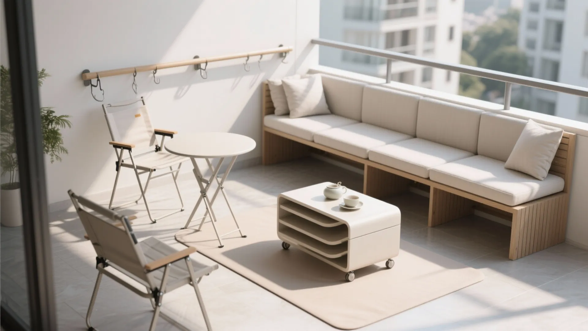 Foldable furniture and modular seating