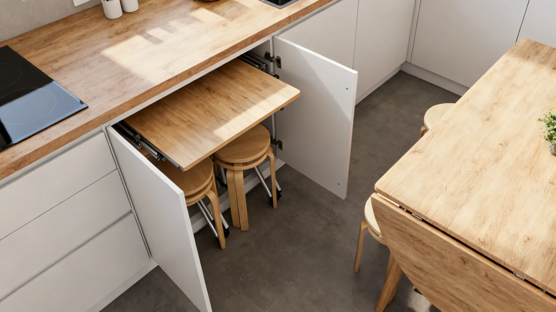 Small Kitchen Dining Room Ideas to Fix a Cramped Layout