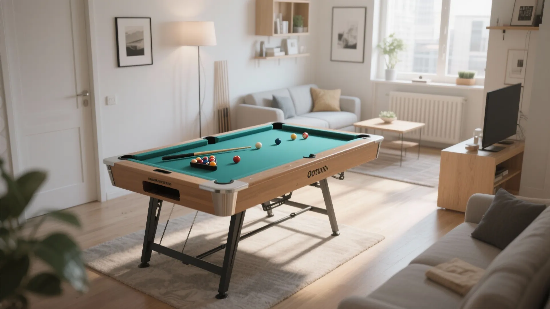 Compact Foldable Pool Table