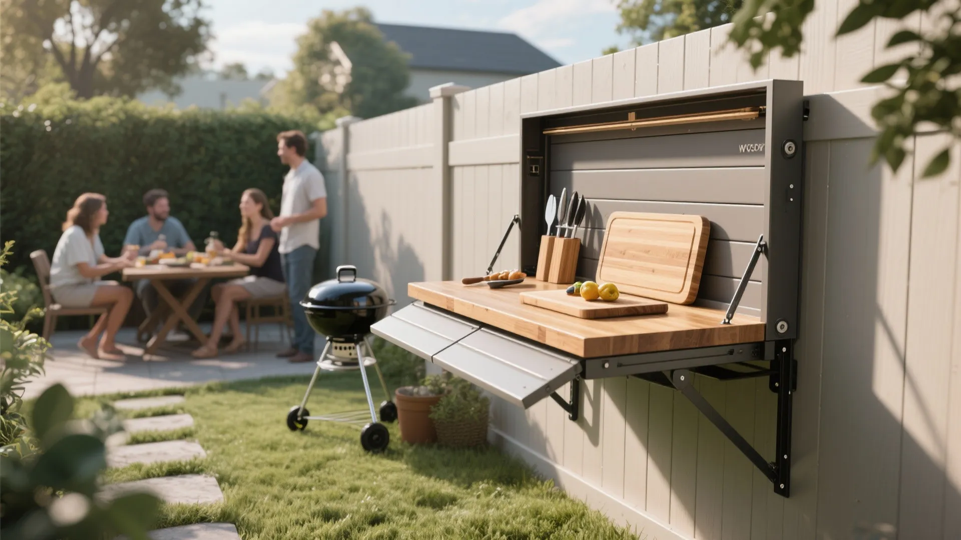 3. Foldable Prep Station