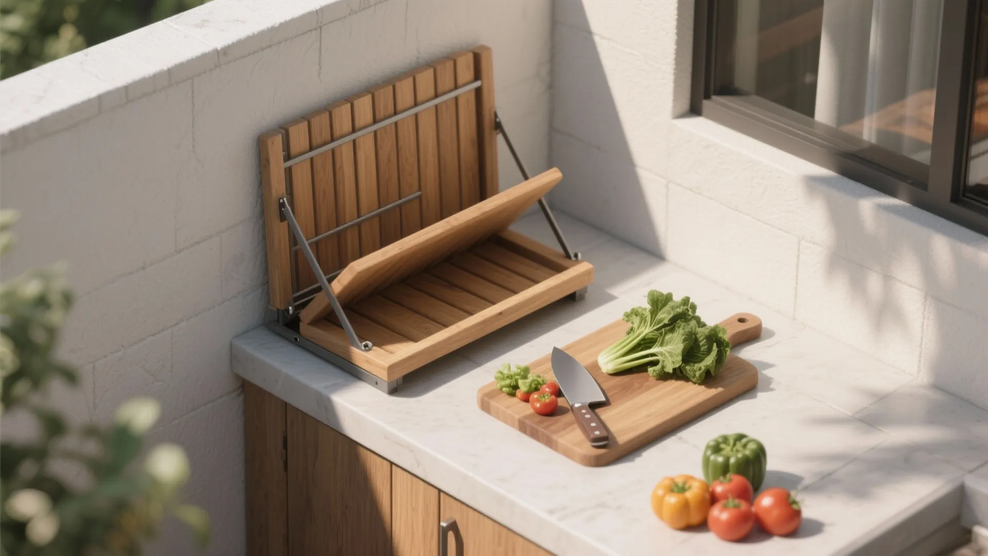 Idea 2: Foldable Prep Station