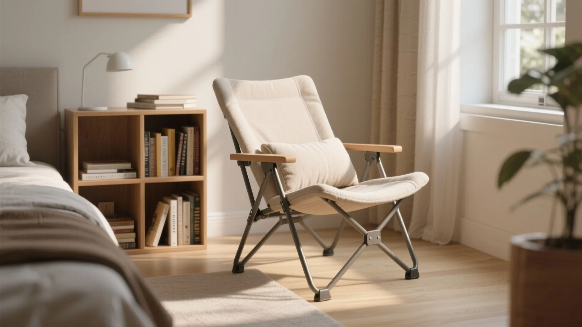 Foldable Reading Chair for Flexibility