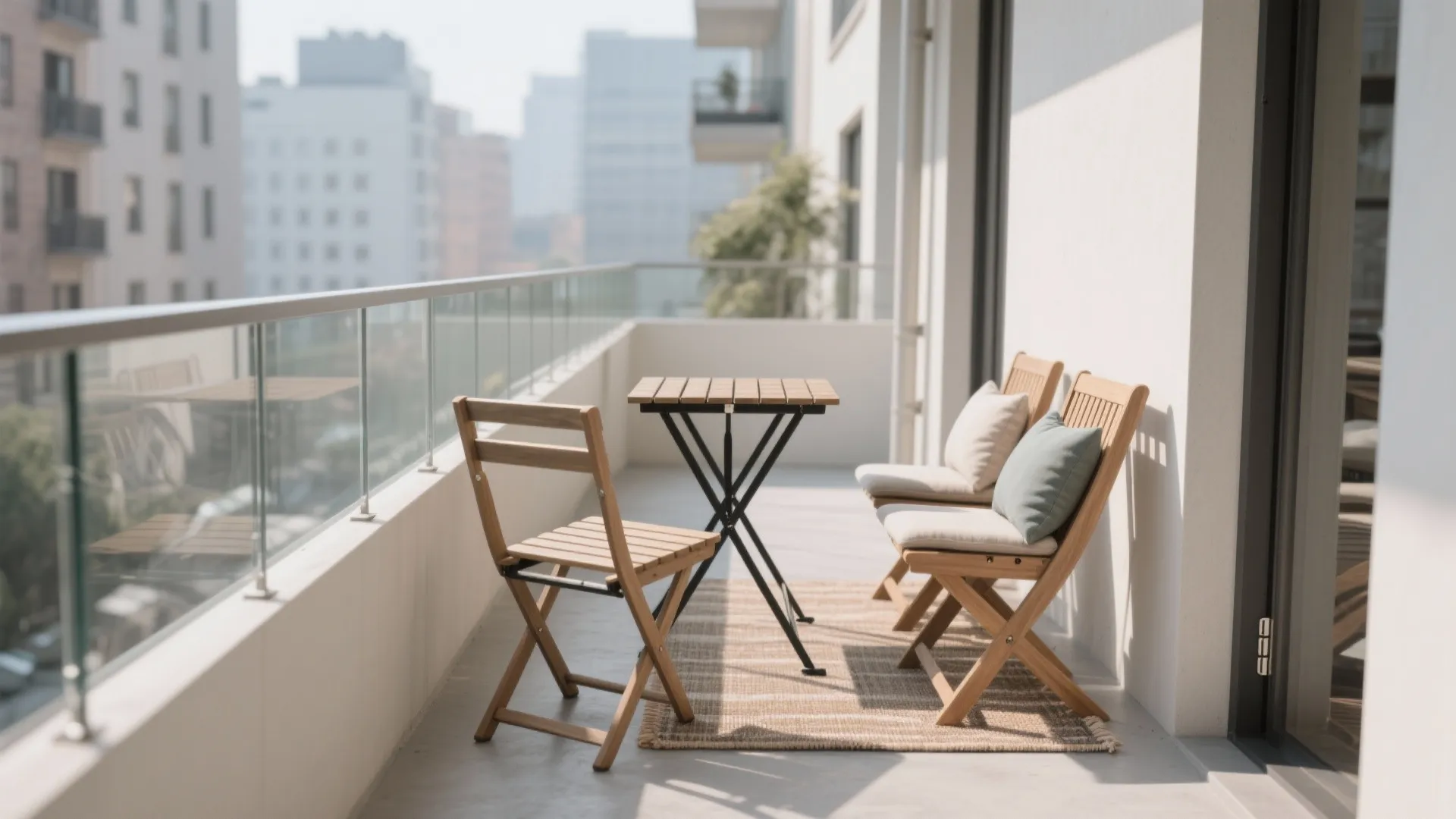 Minimalist Seating That Folds Away