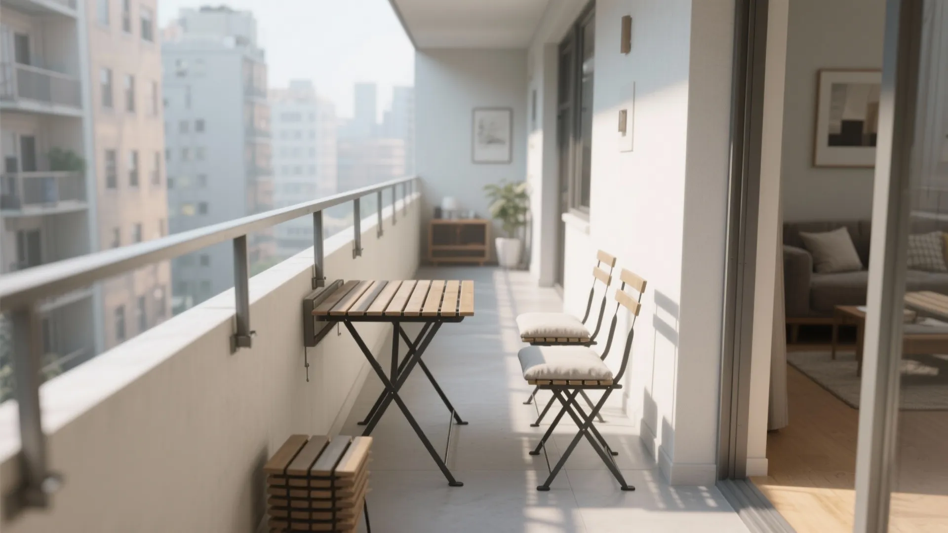 Slim, Foldable Furniture That Works Hard