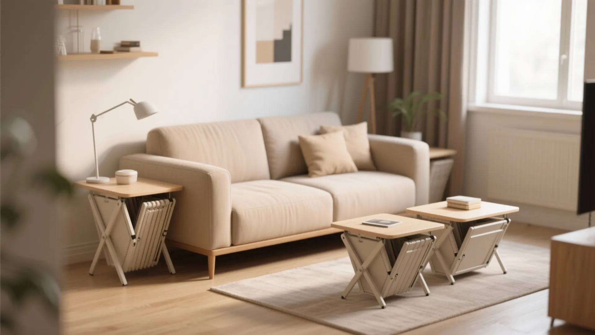 Foldable Side Tables