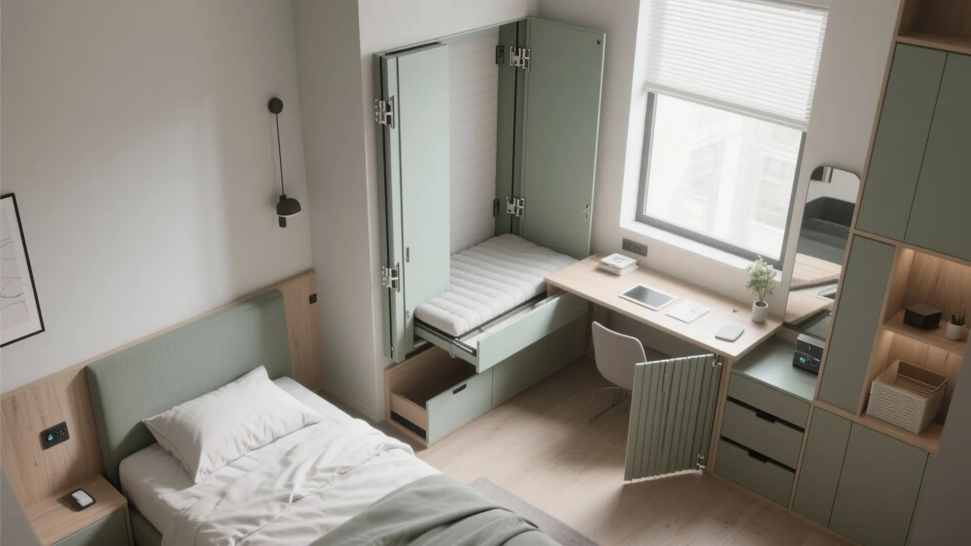 5. Foldable Furniture and Tech-Forward Solutions