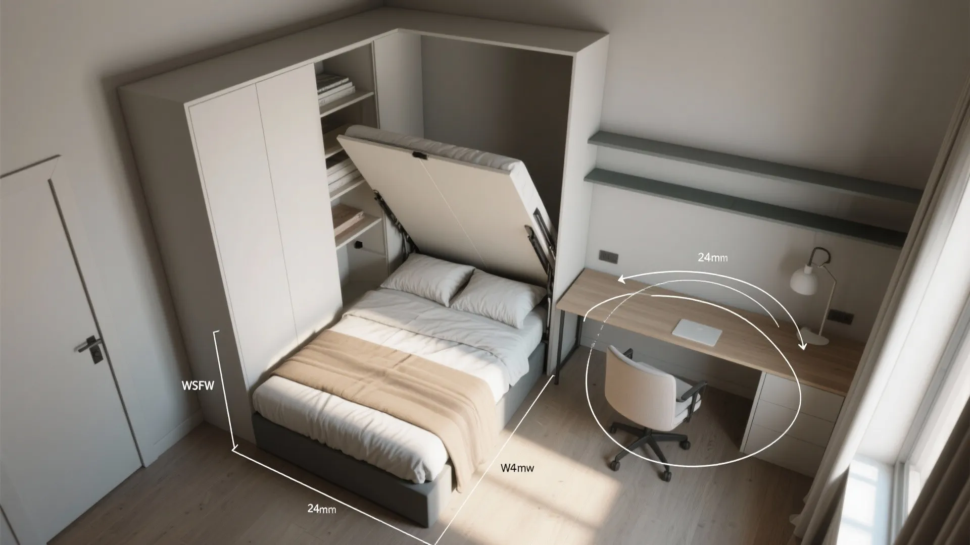 3. Fold-down and convertible solutions