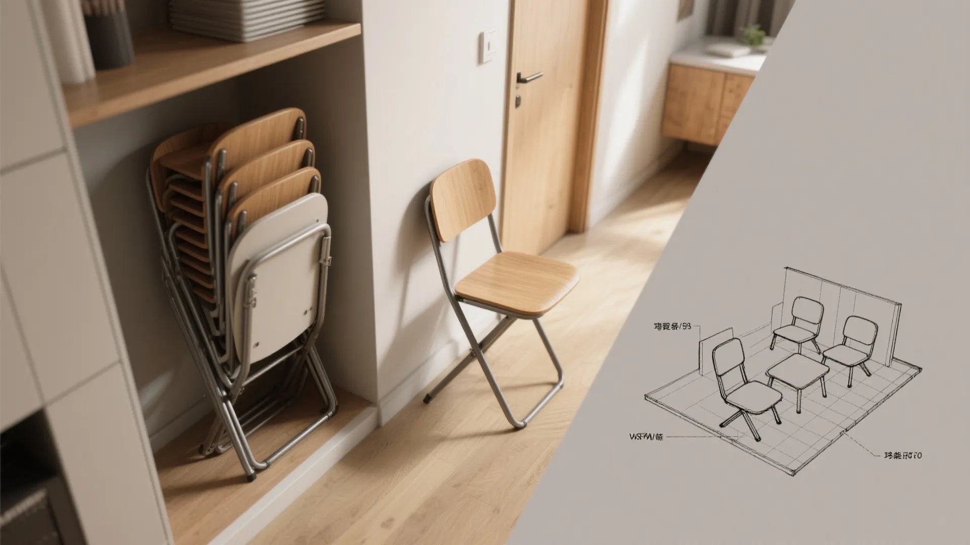 3. Foldable or stackable options