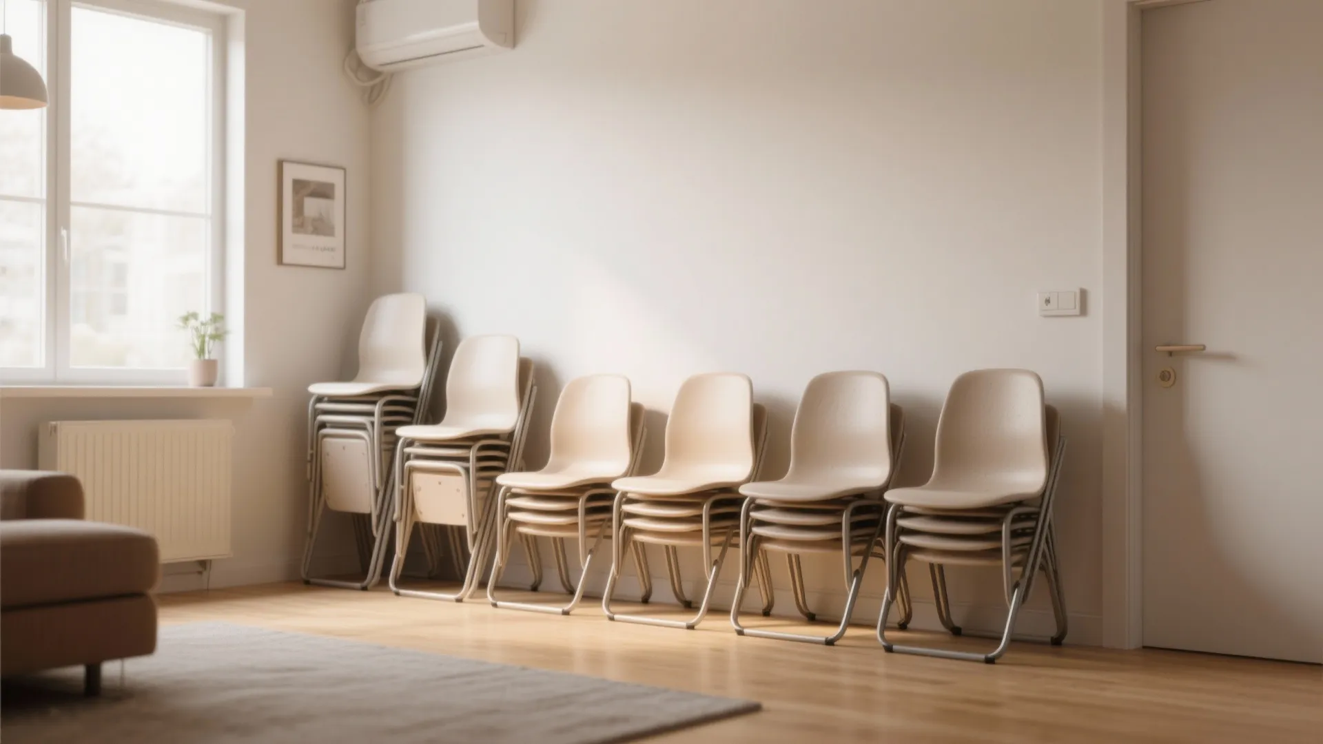 10. Foldable or Stackable Chairs