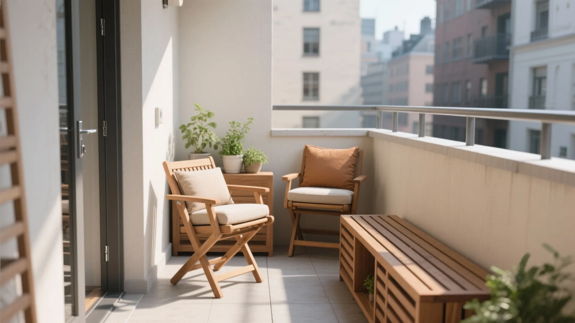 Foldable Seating With Hidden Storage