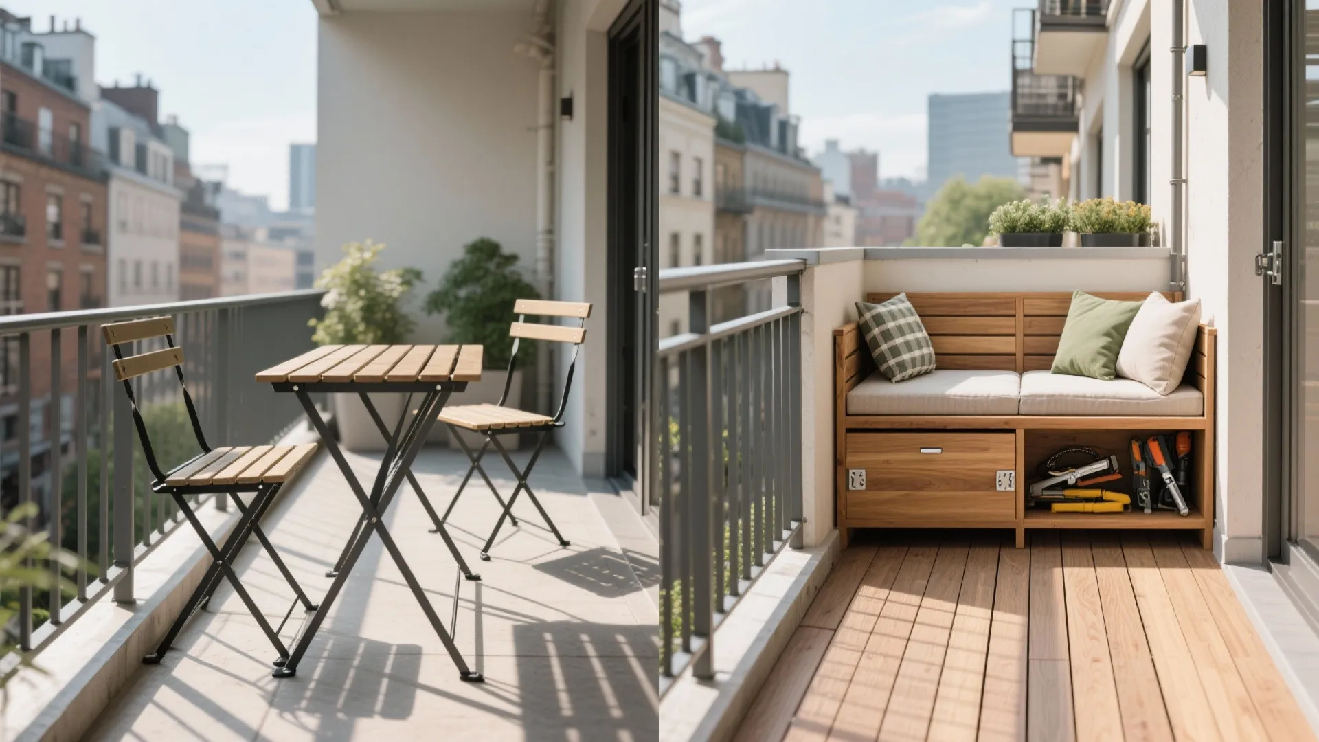 Foldable Furniture + Hidden Storage