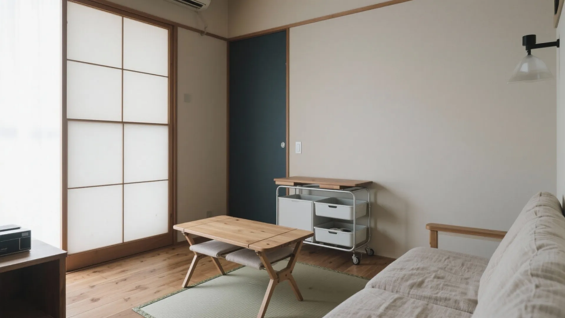 Tips 2: 可動家具で“タイの広さ”を日本式に制御（小空間収納と家具）