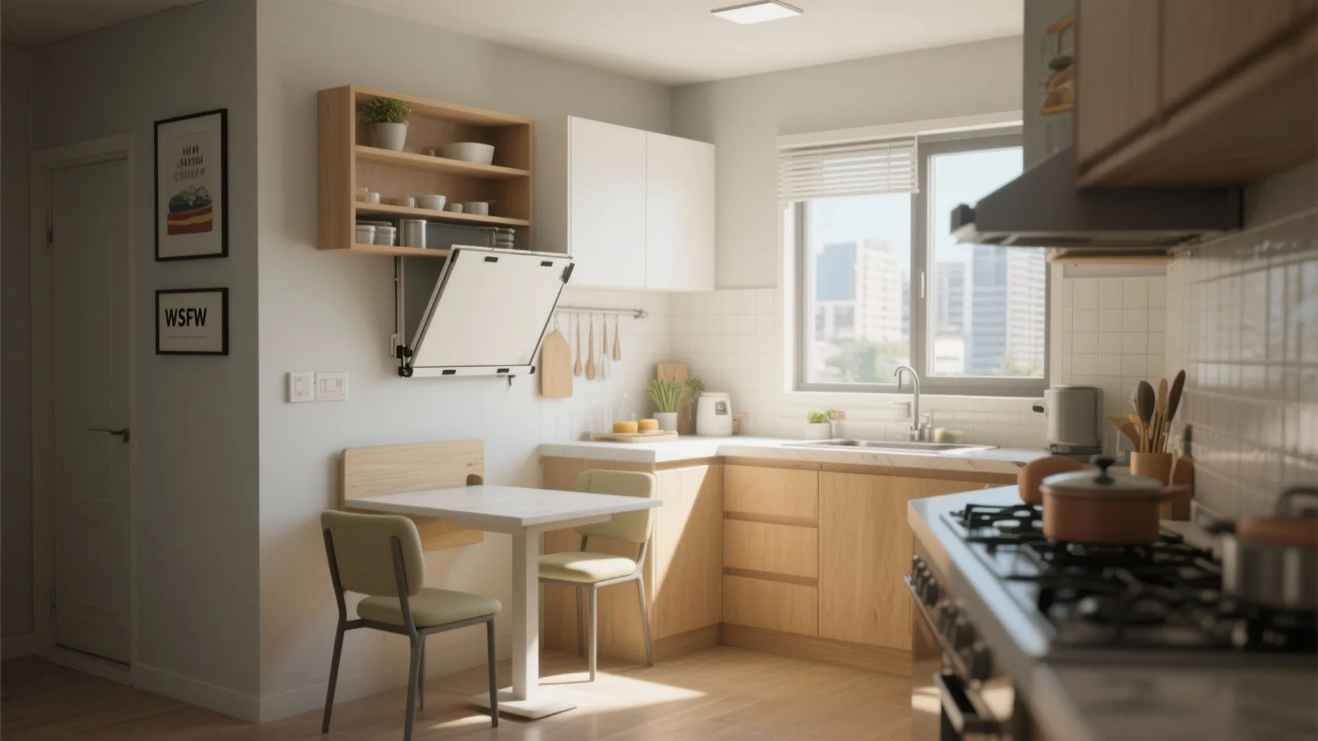 Tip 3: Use Foldable Dining Solutions