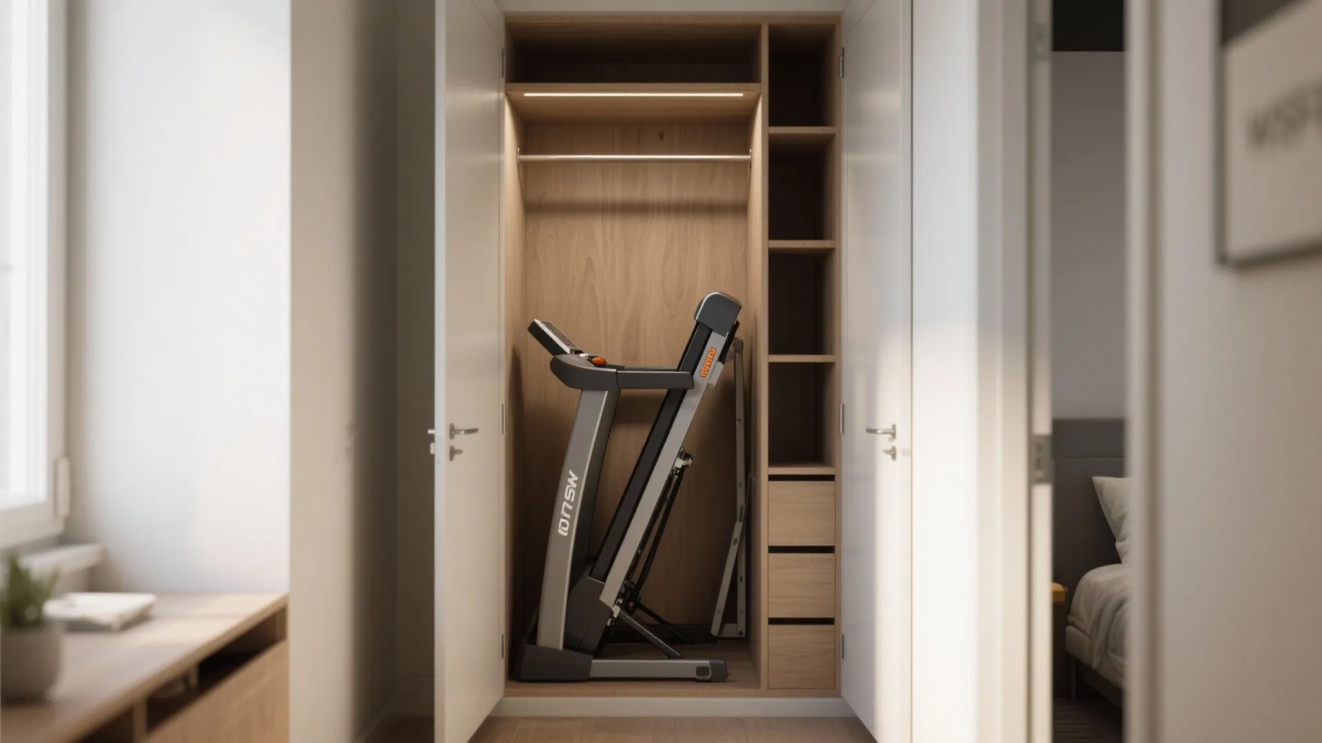 1. Foldable Treadmills or Compact Cardio Machines