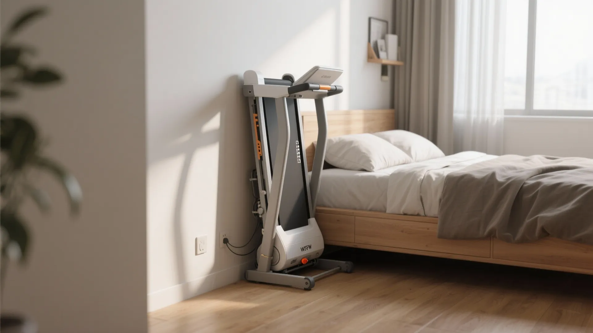 1. Foldable treadmills that vanish when you need floor space