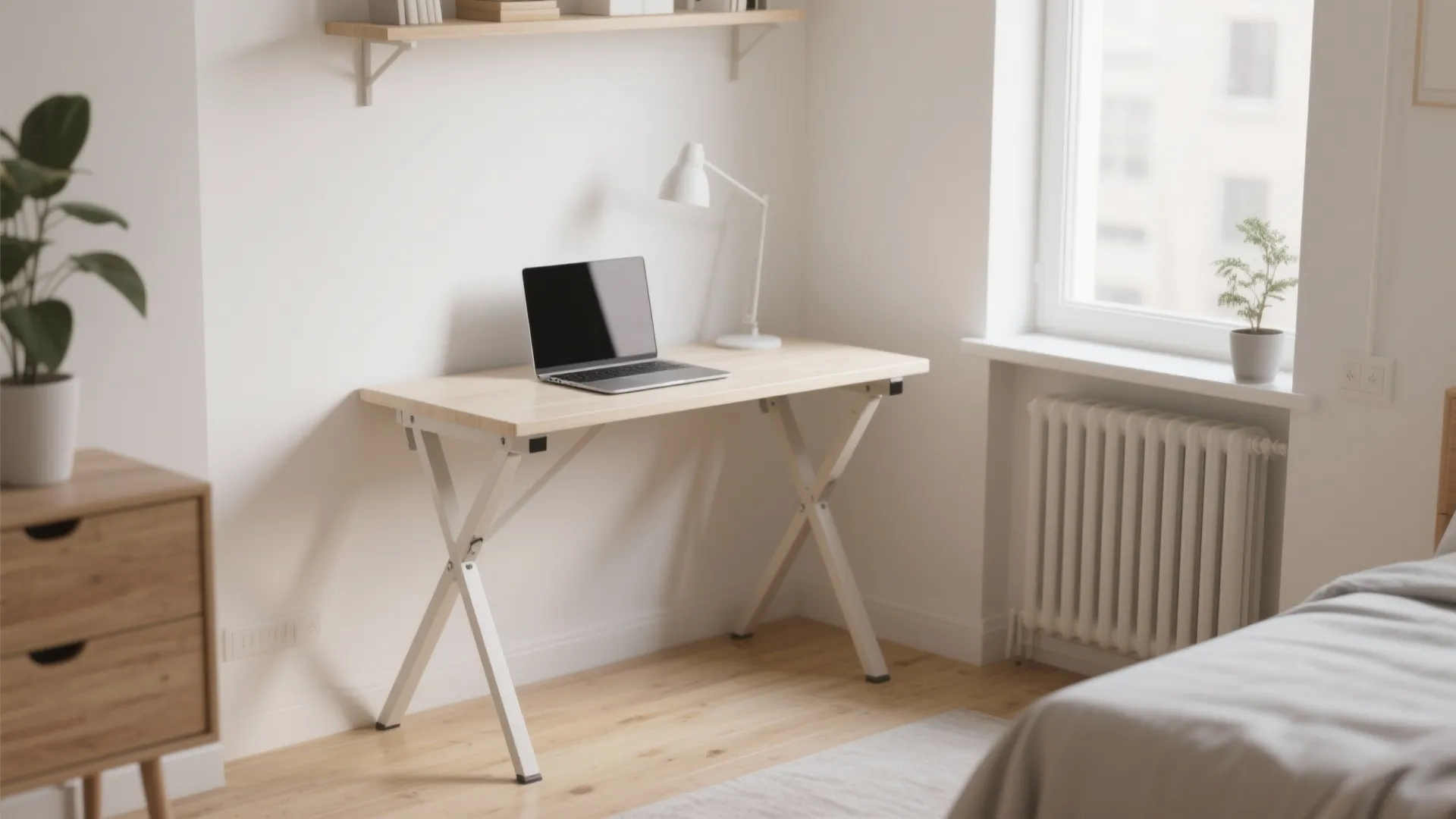 5. Foldable Trestle Desk