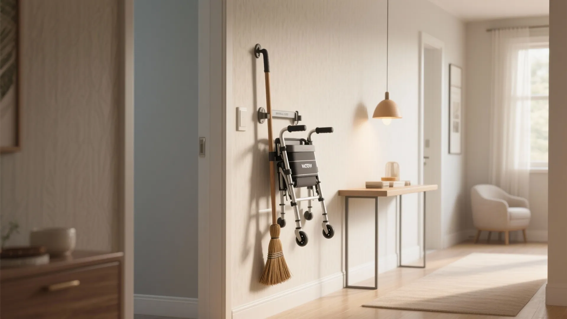 2. Opt for foldable models that stow vertically