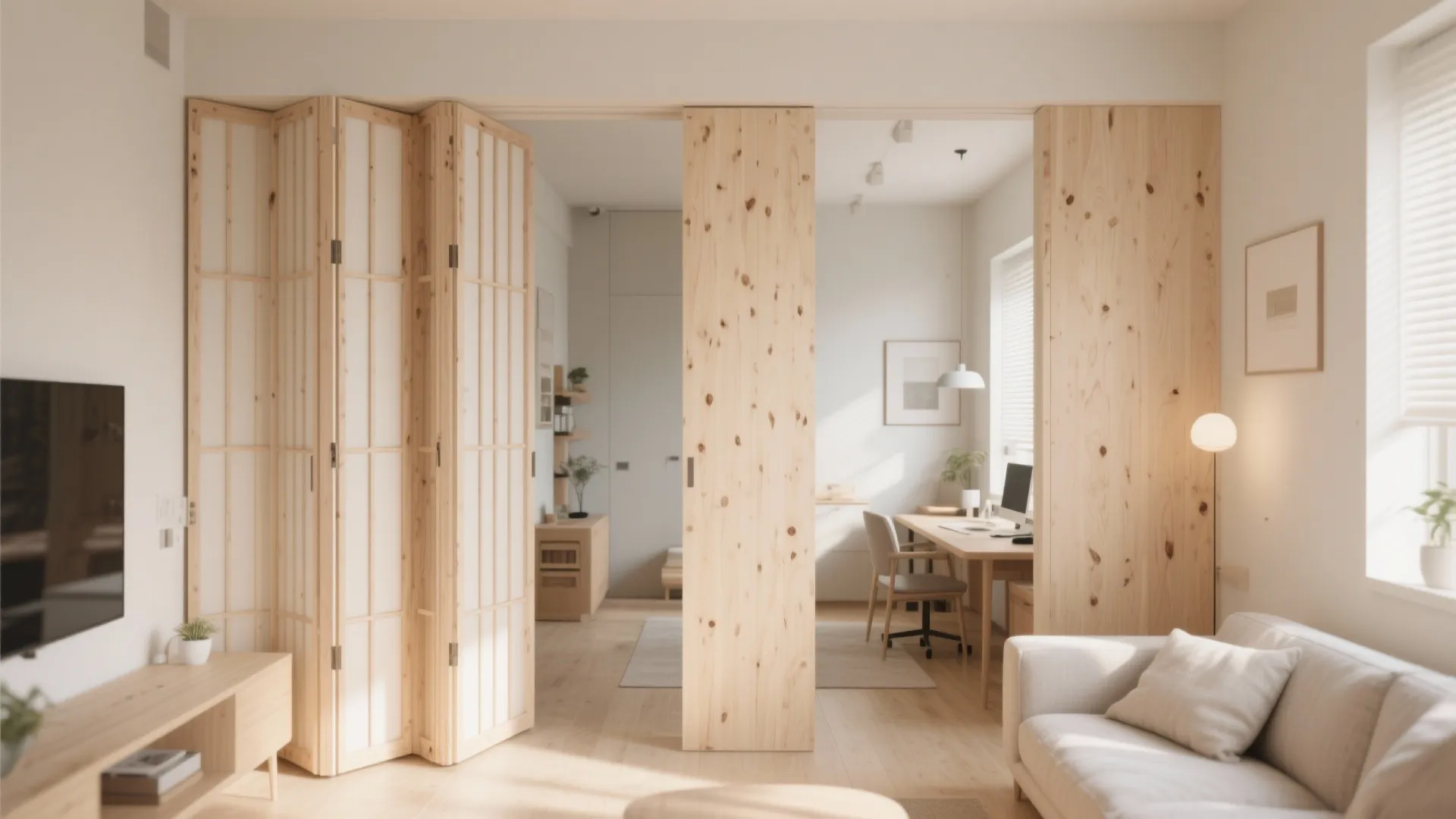 Foldable Wooden Panels