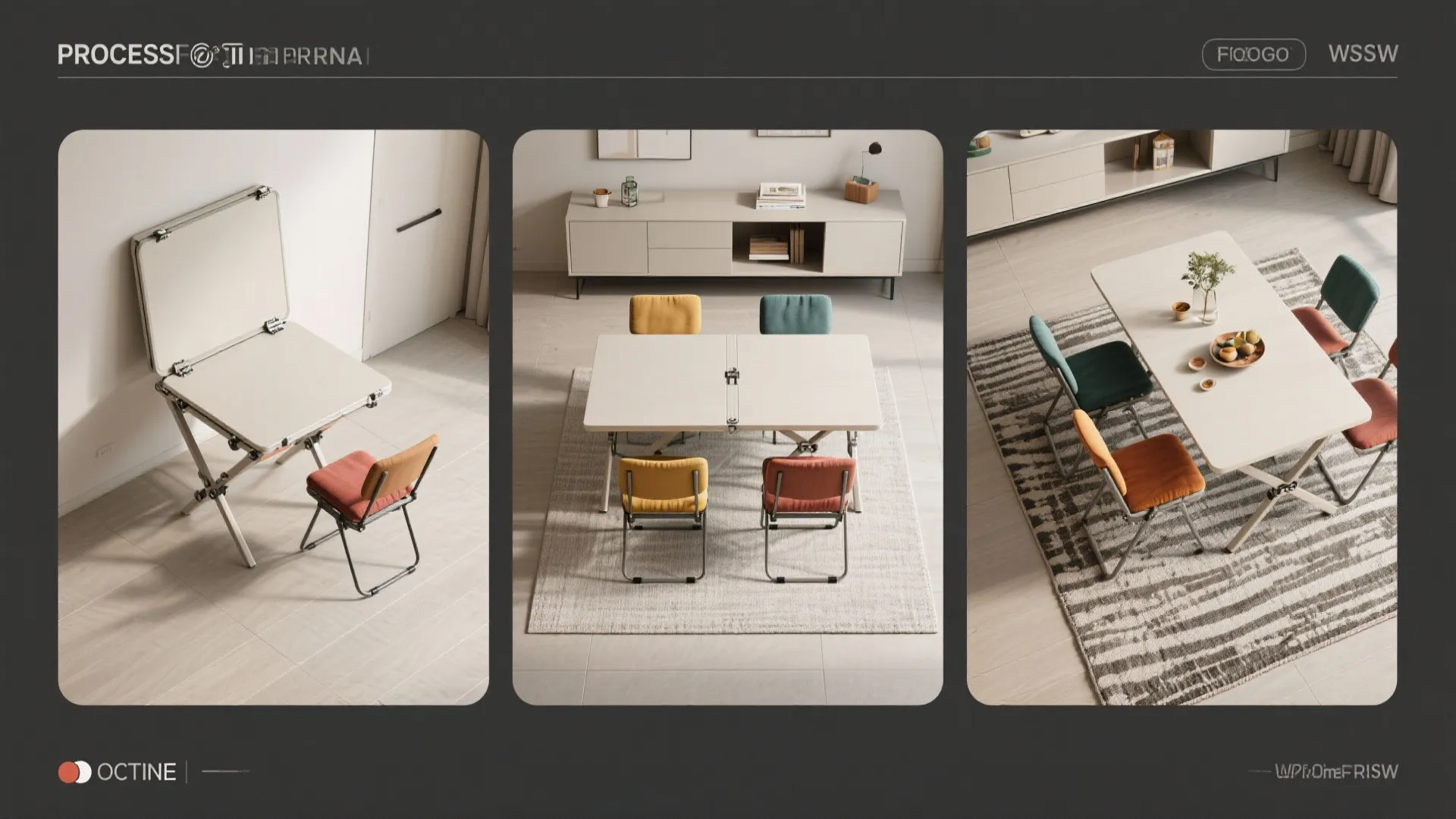 5. Flexible Seating and Foldaway Solutions