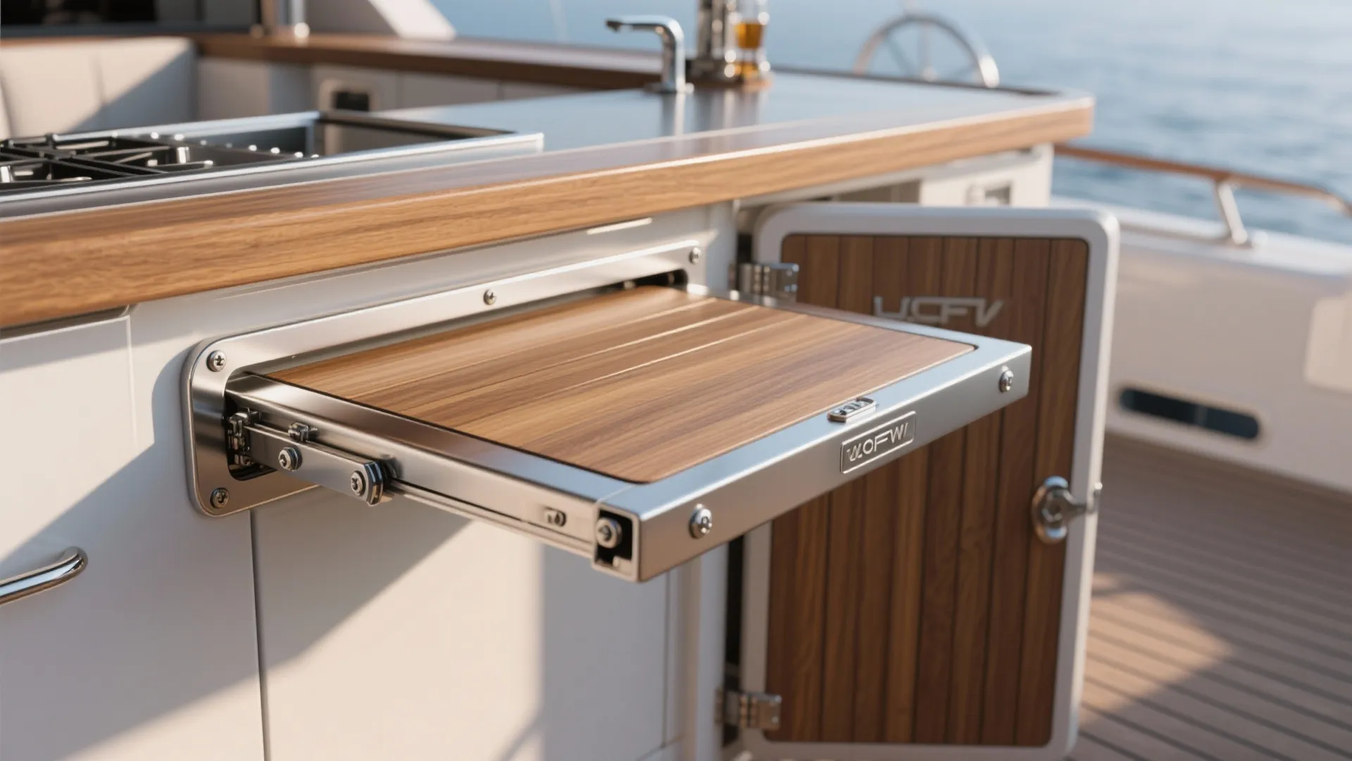 3. Foldaway Bar & Prep Station