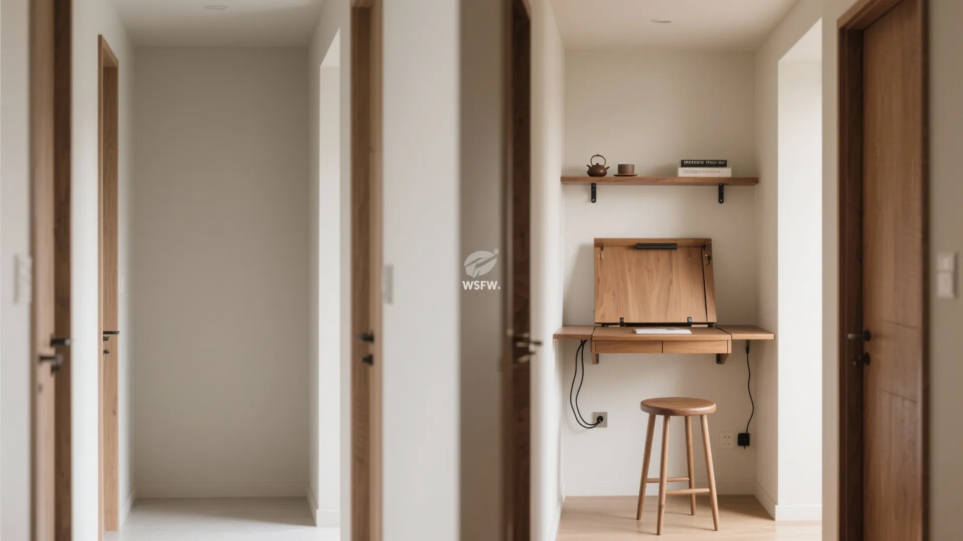 Foldaway, multi-use furniture