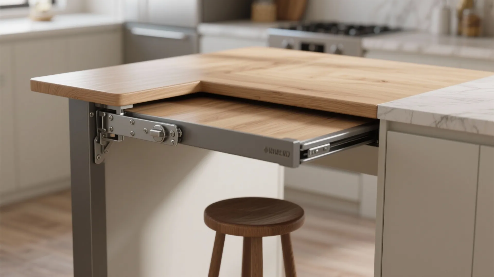 1. Foldaway breakfast bar