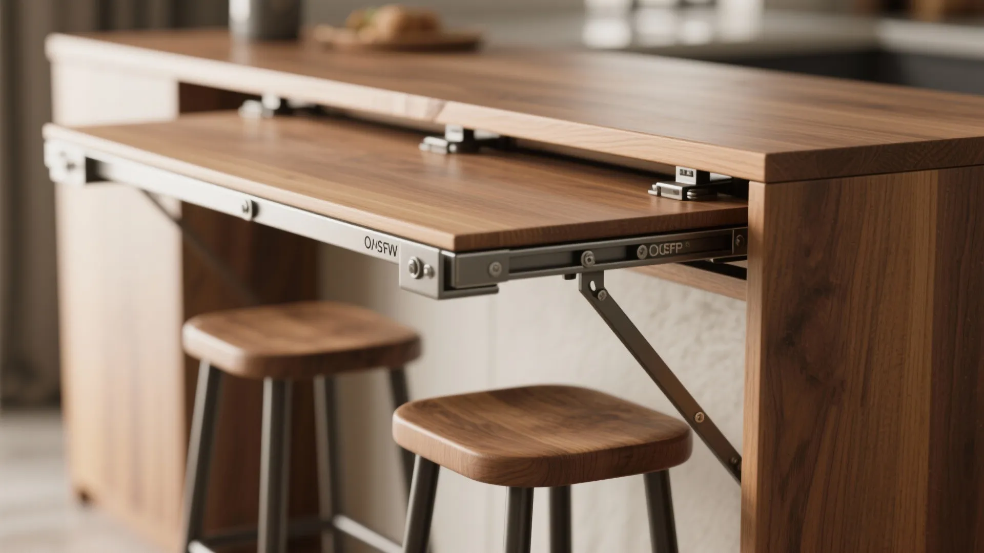 2. Foldaway Breakfast Bar