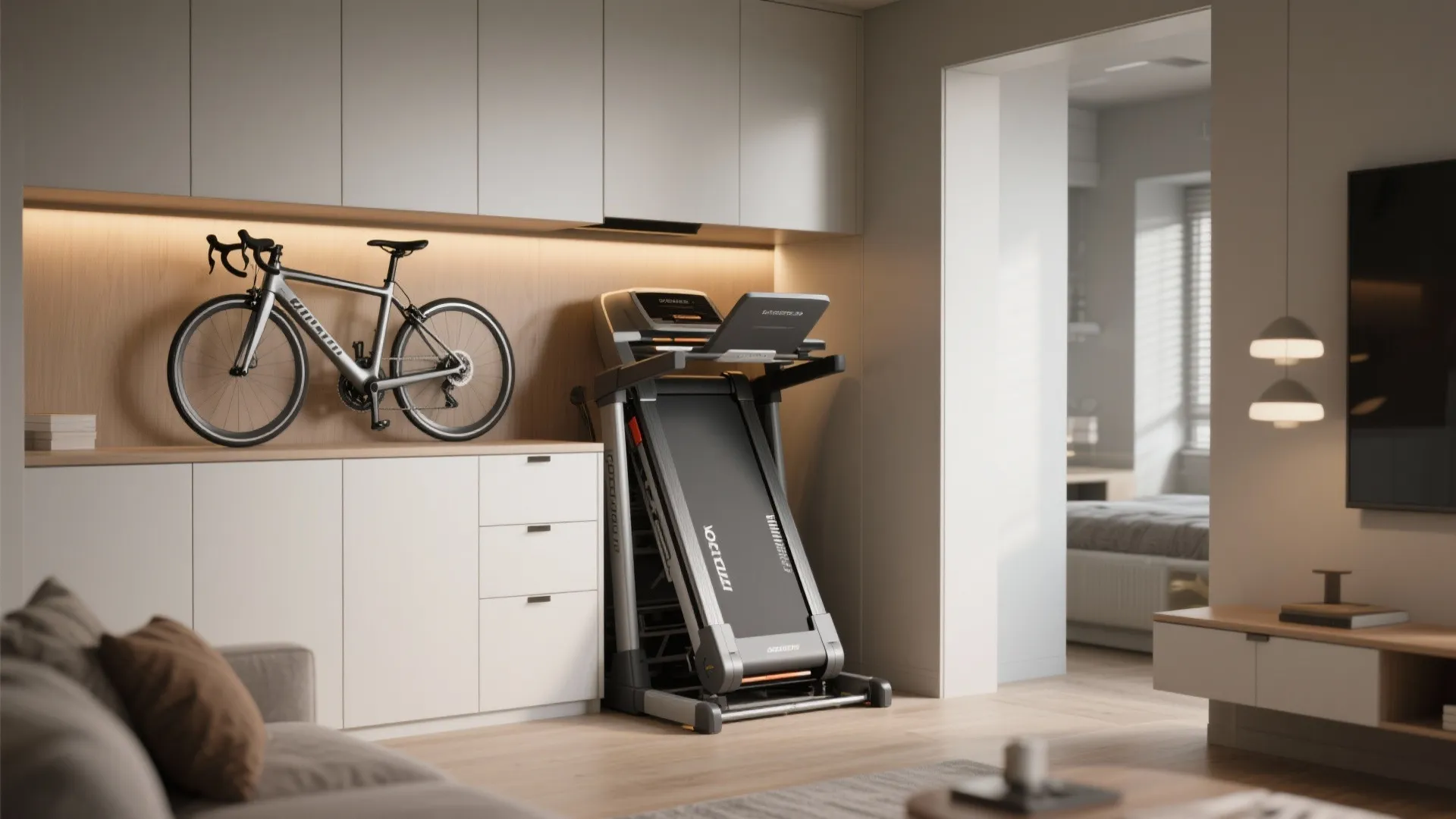 2. Foldaway Cardio Station