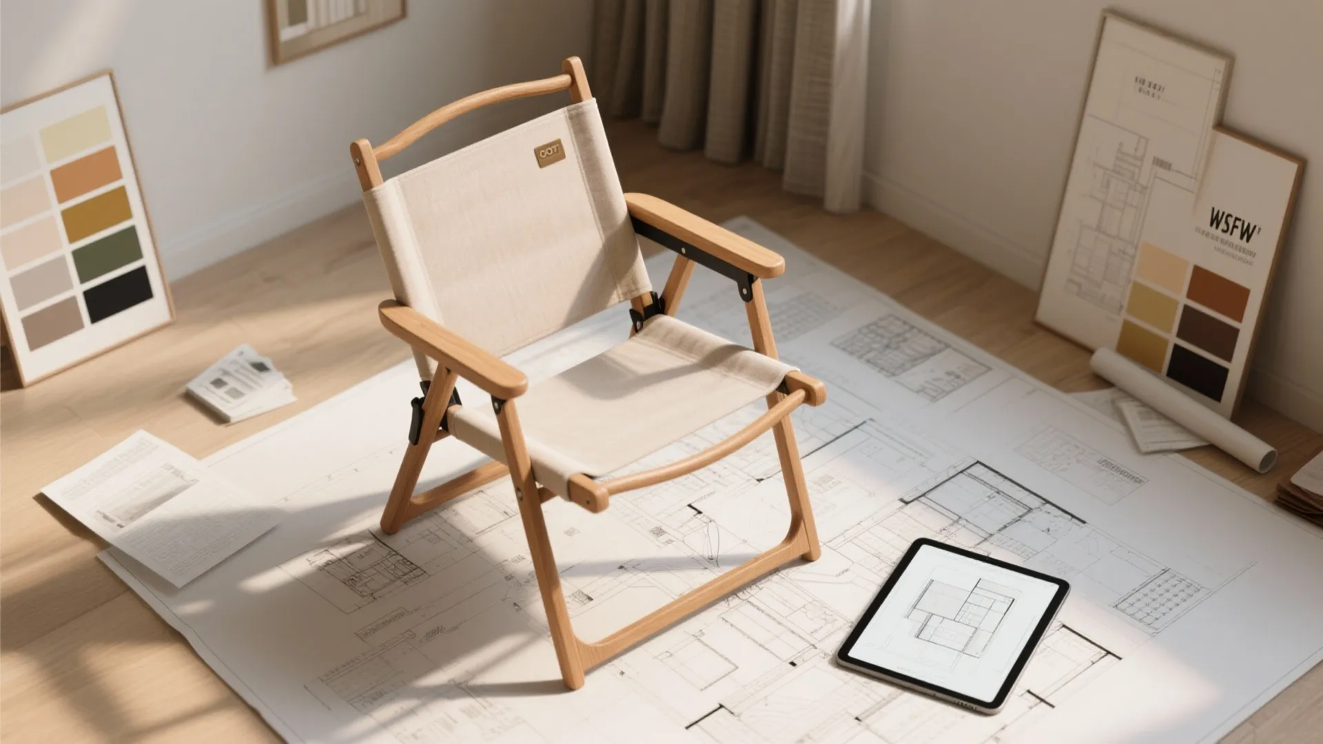 4. Fold‑away Guest Chair