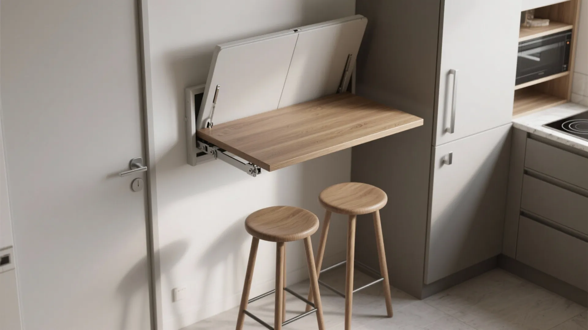 2. Fold-away or Drop Leaf Surfaces