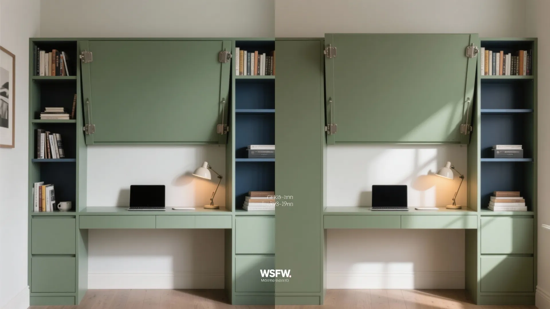 Idea 4: Foldaway workstation that disappears