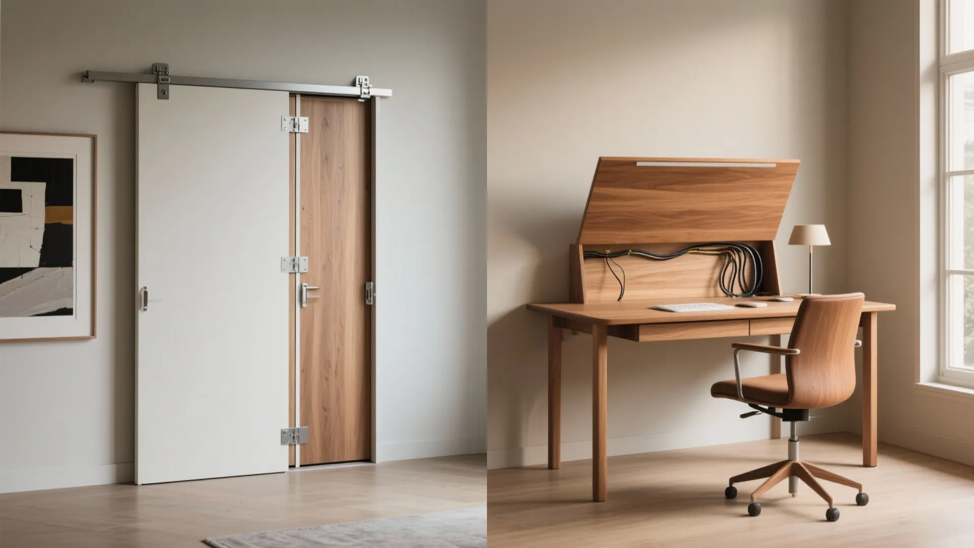 2. Foldaway Desk That Actually Works