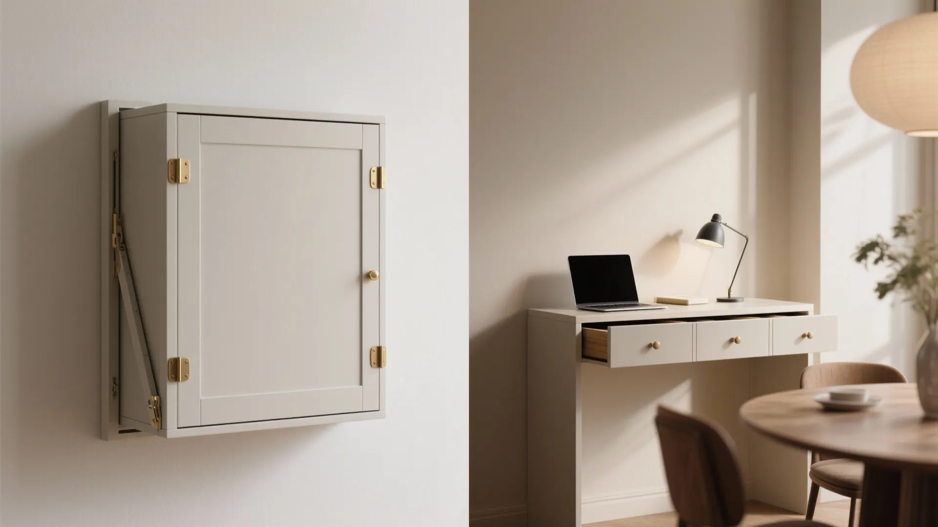 2. Fold-away solutions that don’t feel cheap