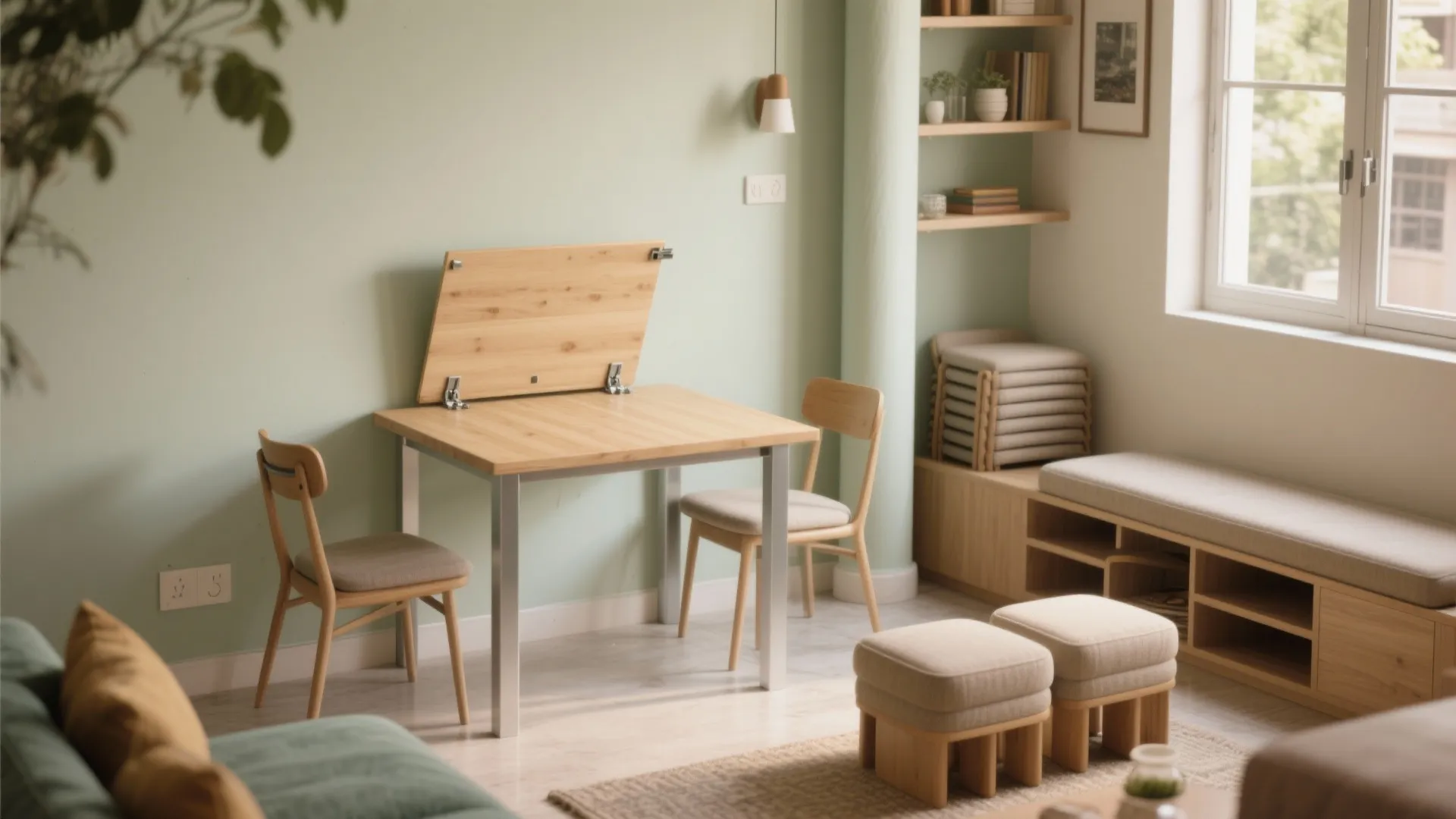 Foldaway Dining, Flexible Living