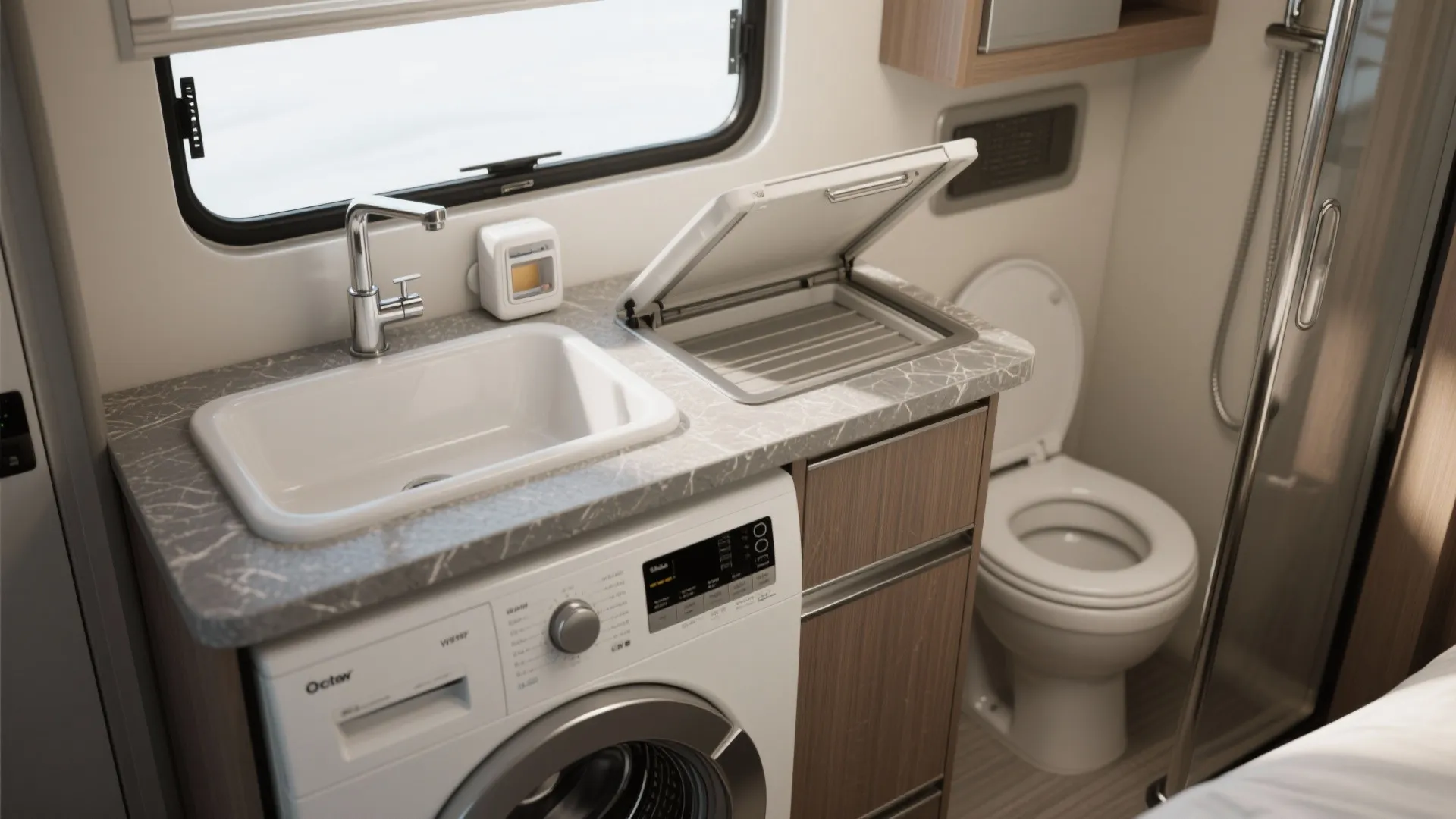 4. Multi-function fixtures and foldaway fittings