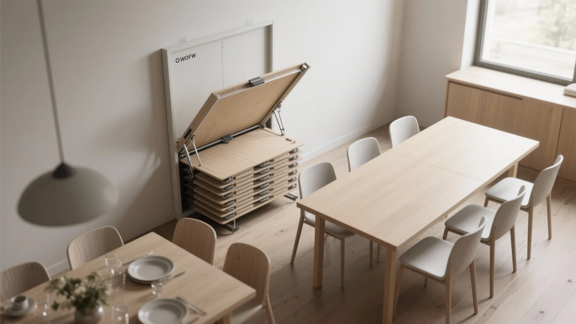 Multi-functional, fold-away furniture