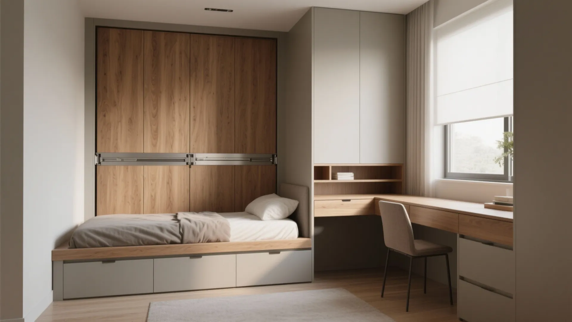 1. Fold-away furniture that doesn’t feel cheap