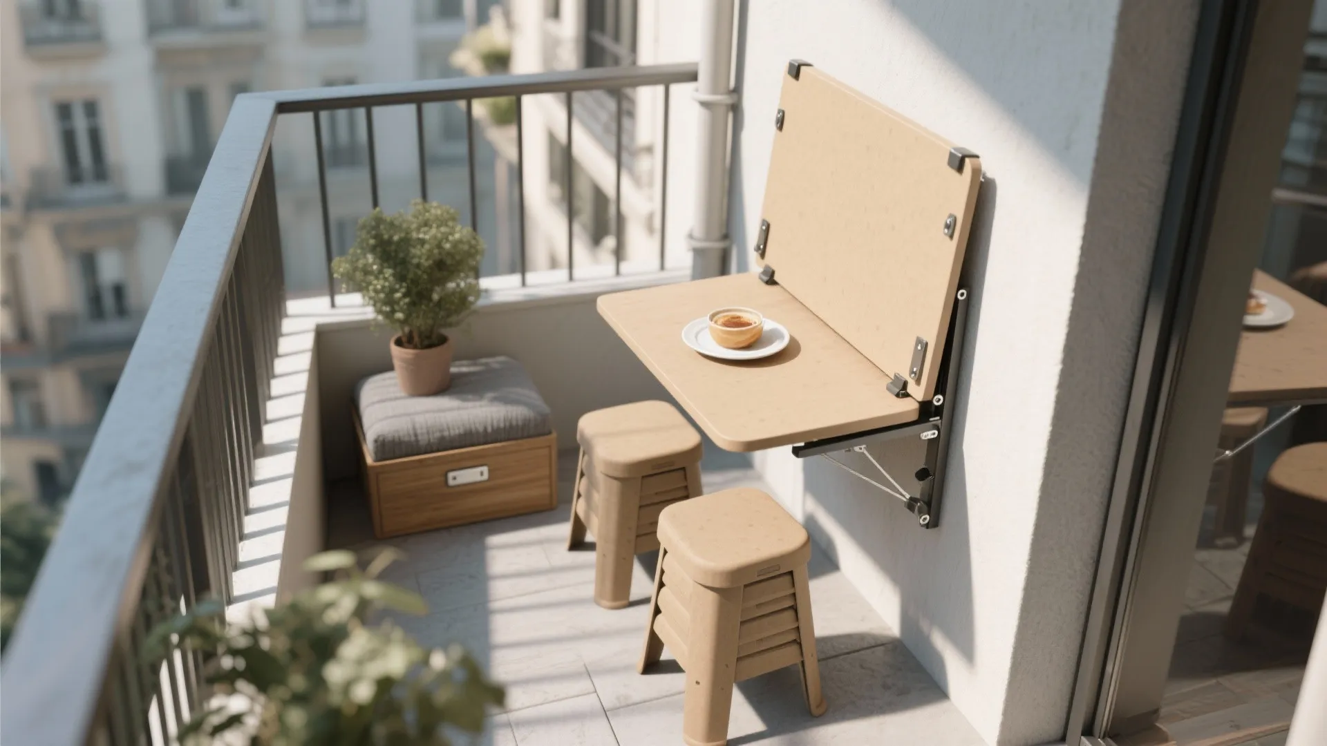 2. Fold-away Furniture and Multifunction Pieces