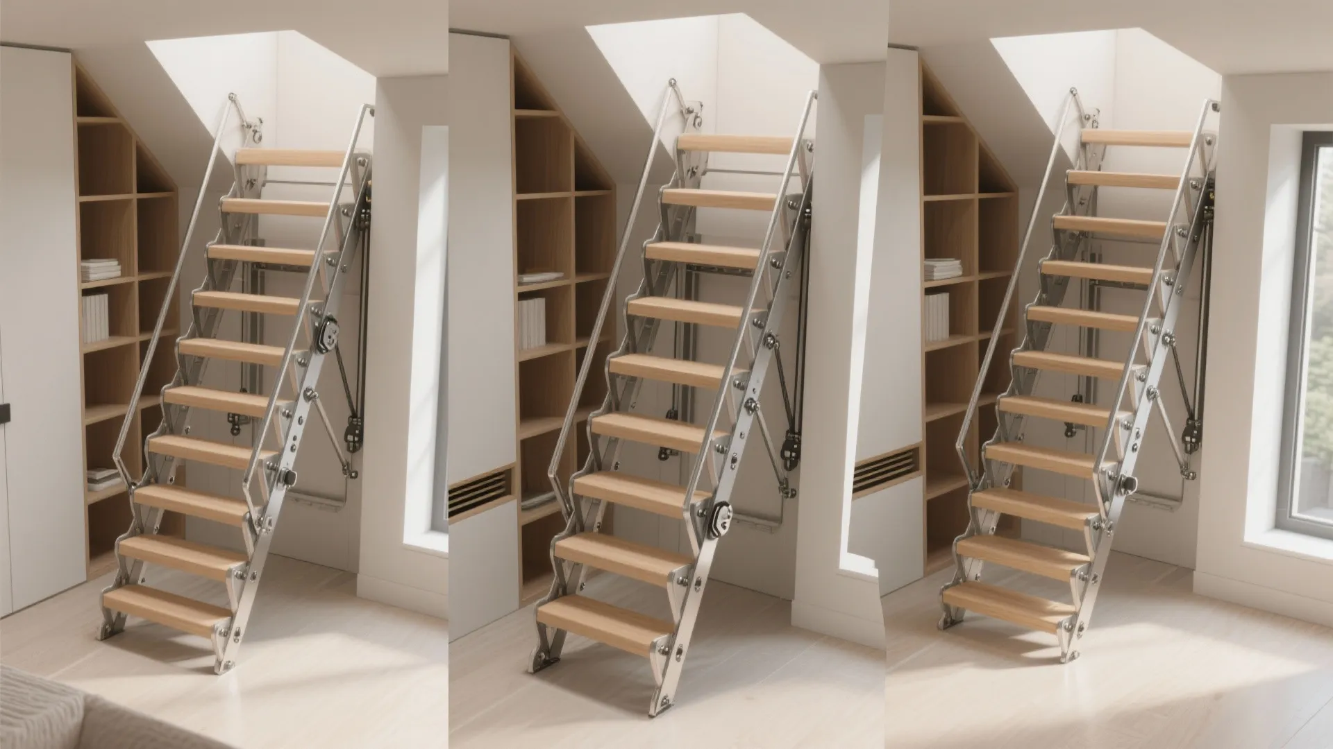 5. Foldaway or retractable steps and hybrid solutions