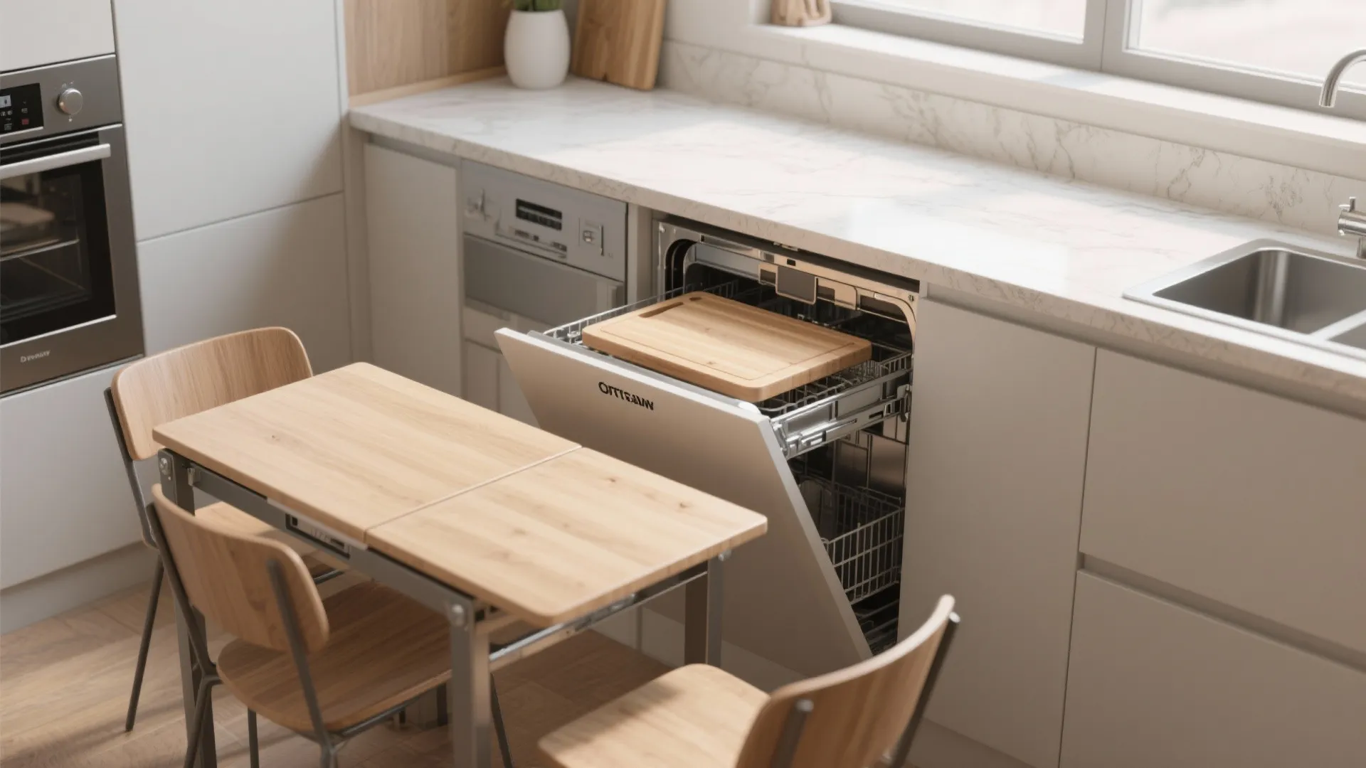 5. Add flexible, foldaway surfaces