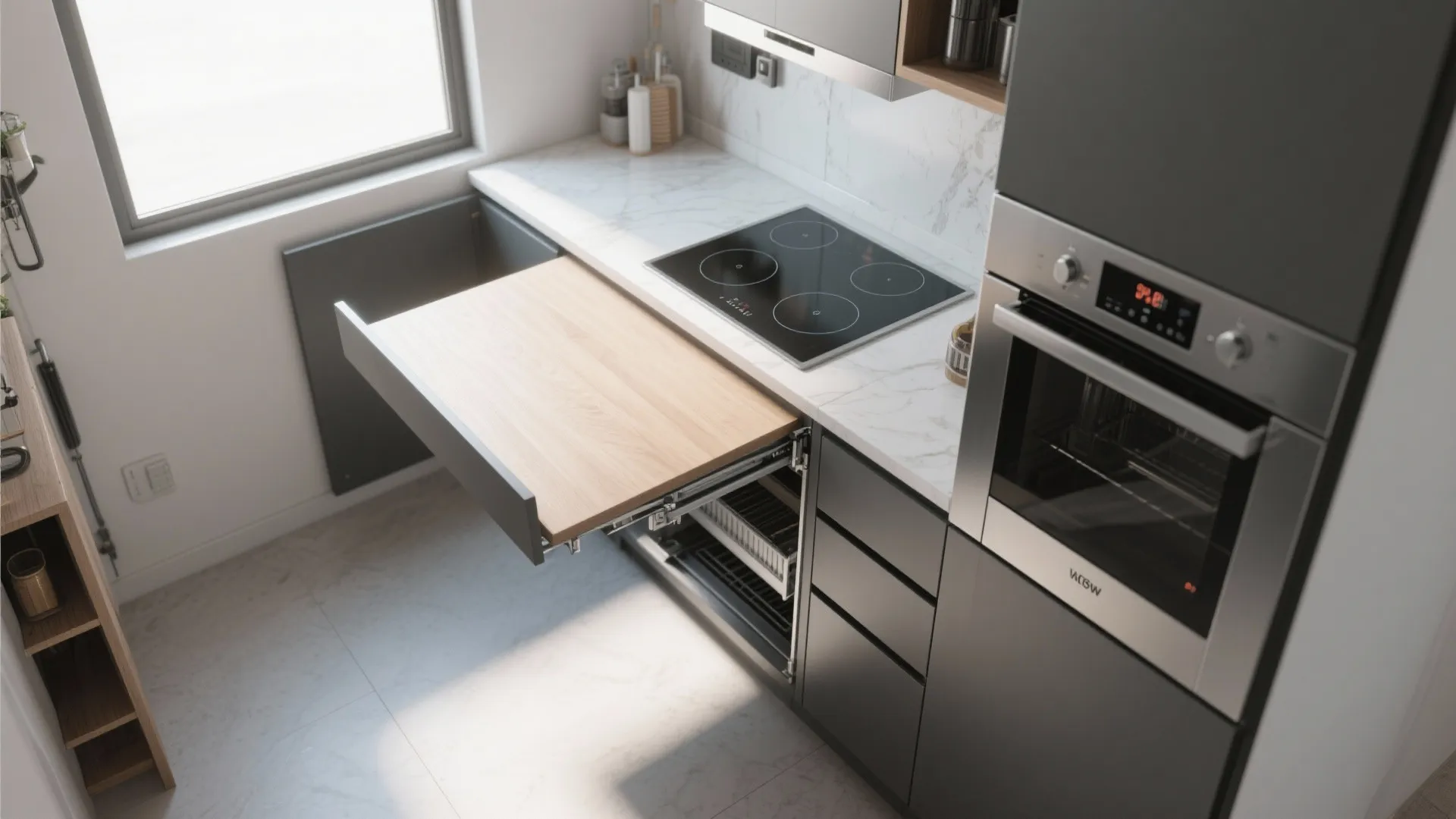 2. Fold-away Surfaces and Appliances