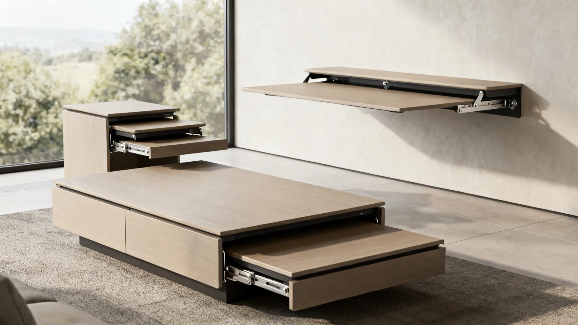 4. Choose multifunctional surfaces and foldaways