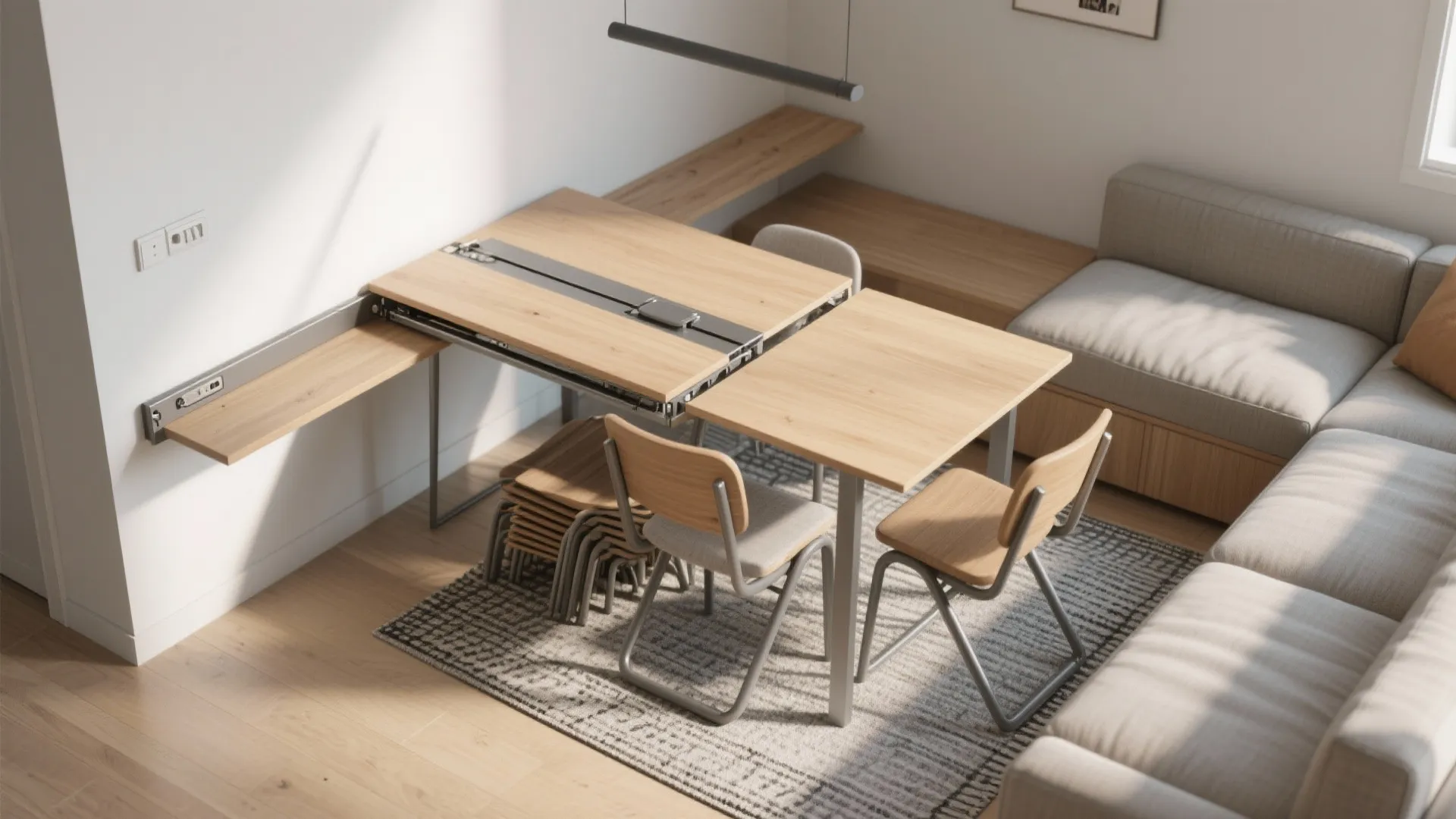 1. Fold-away and Multi-functional Furniture