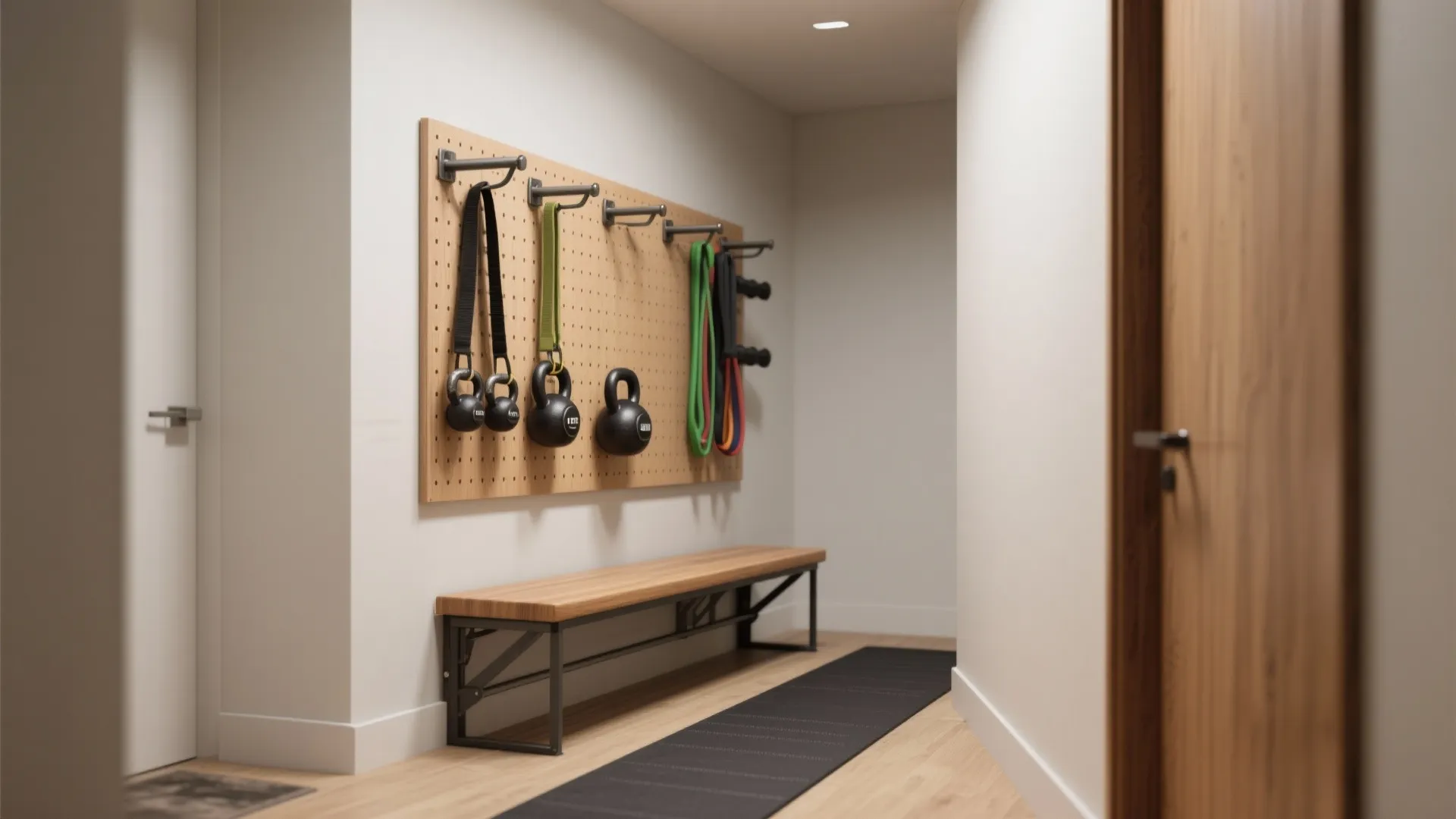 1. The Foldaway Wall Gym