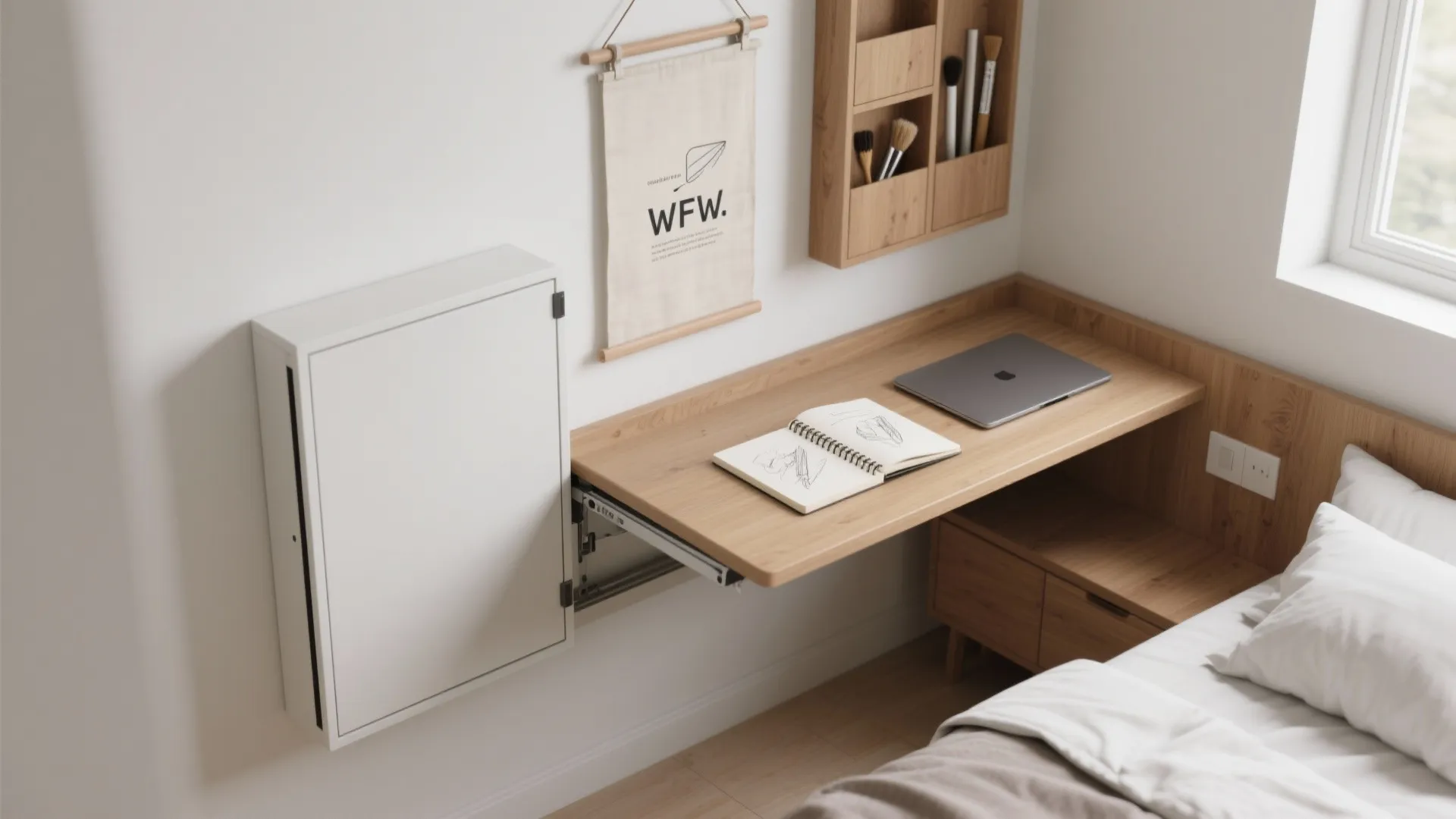 1. Foldaway Workstation
