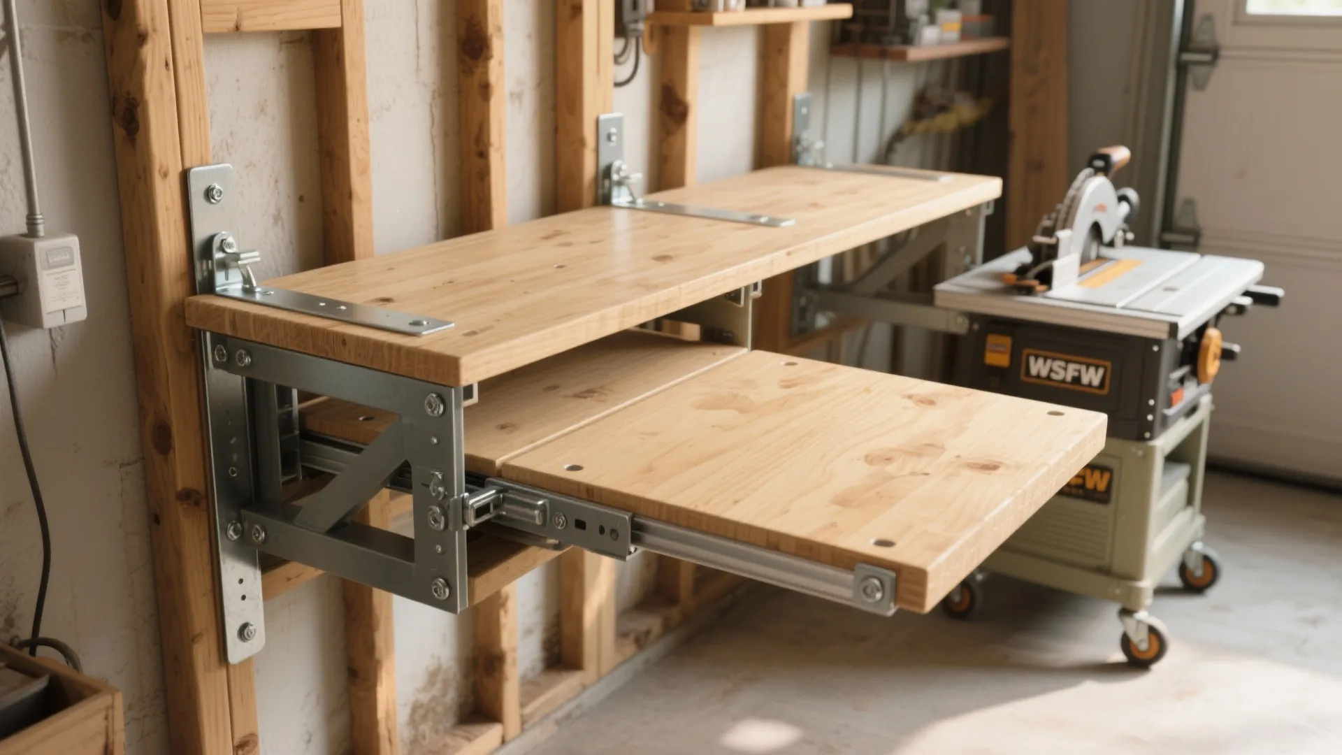 1. Fold‑Down Space‑Saver Bench