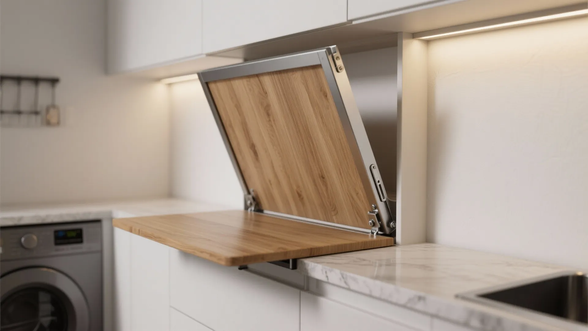 3. Fold-down Surfaces and Hidden Counters